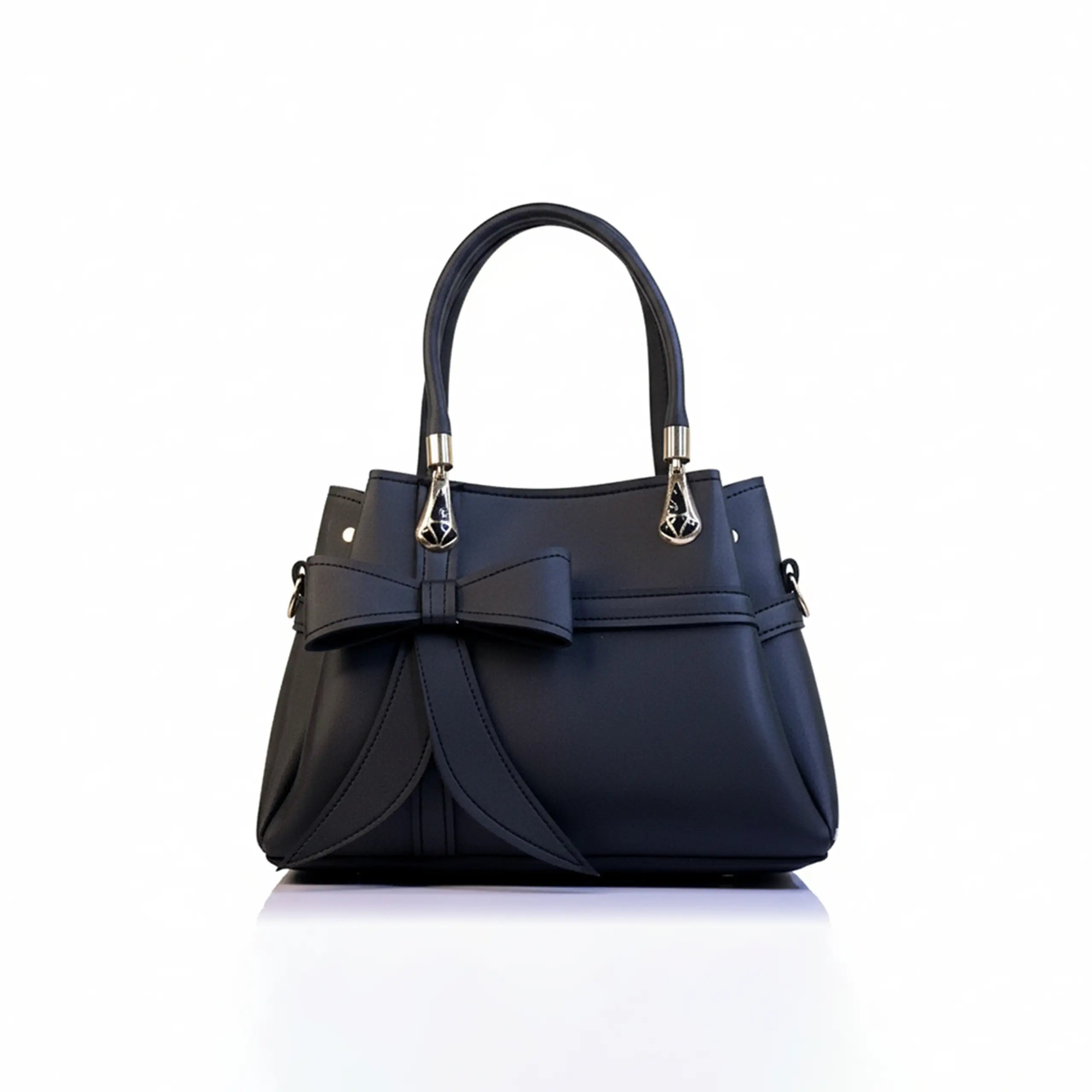 Bow-Accent Handbag