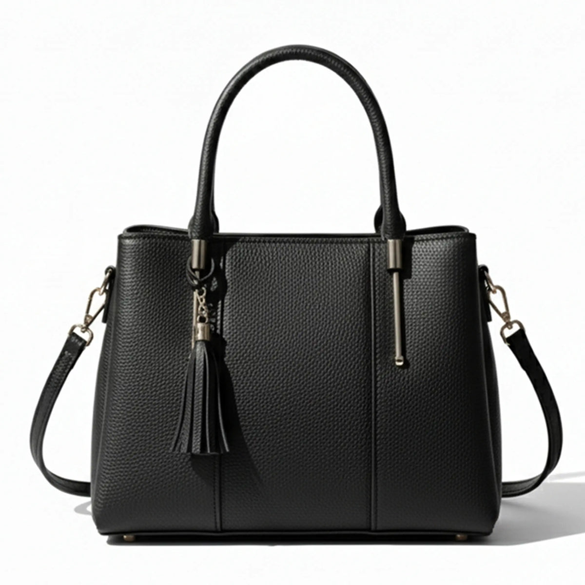 Classic Black Textured Bag