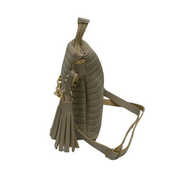 Beige Elegance Crossbody Bag