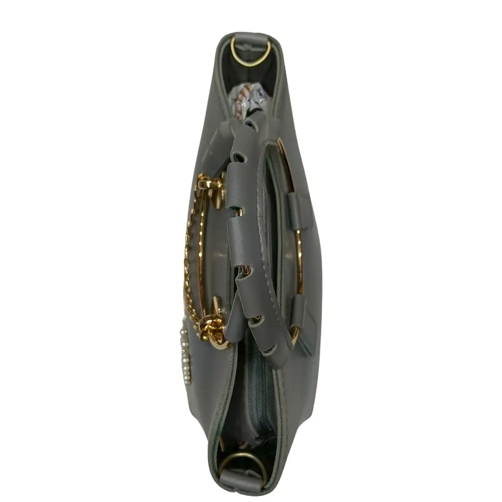 Flora Chic Ring Handle Bag