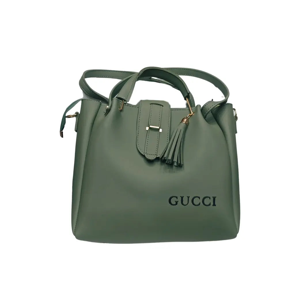 4-Piece Gucci Green Tote Set