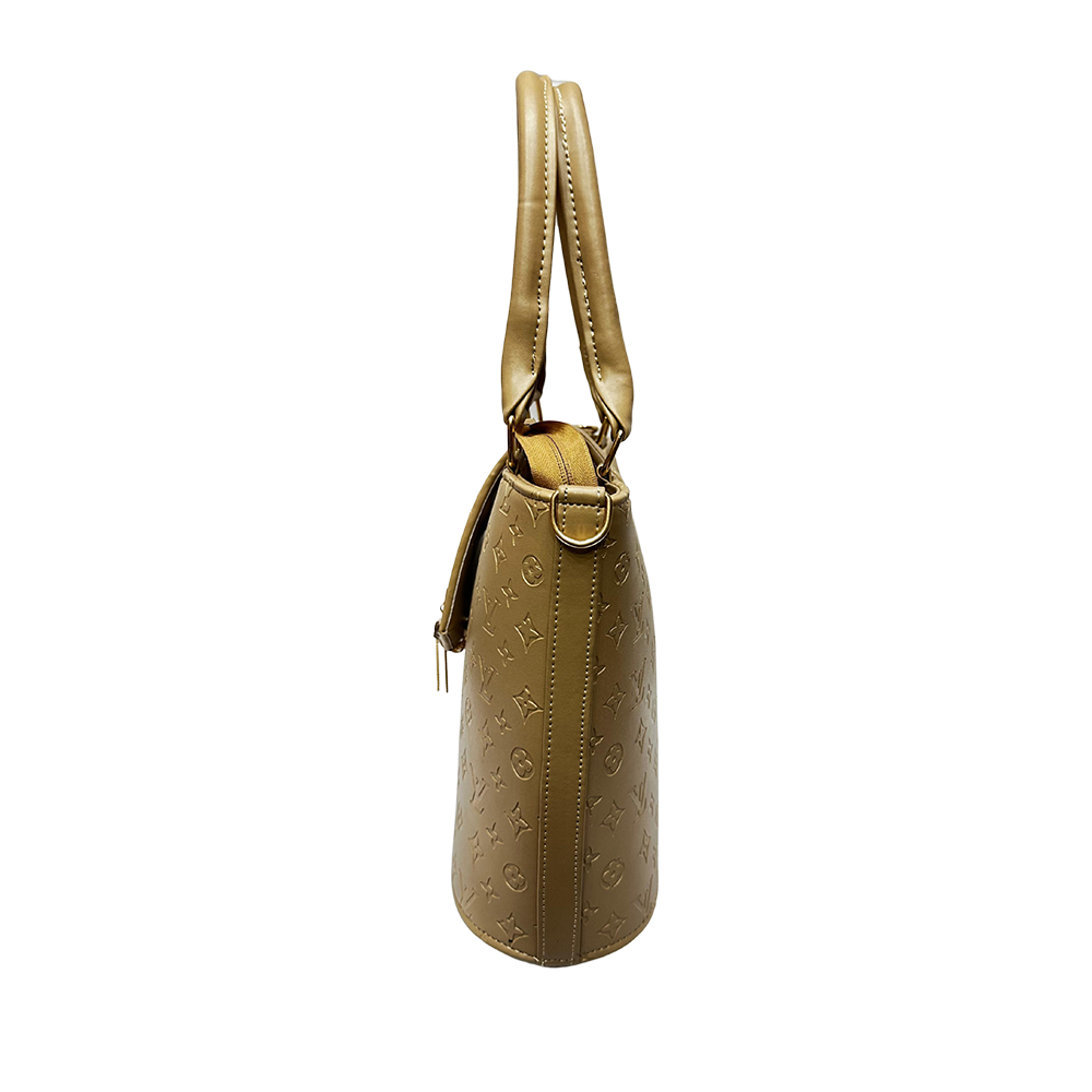 LV Luxe Embossed Handbag