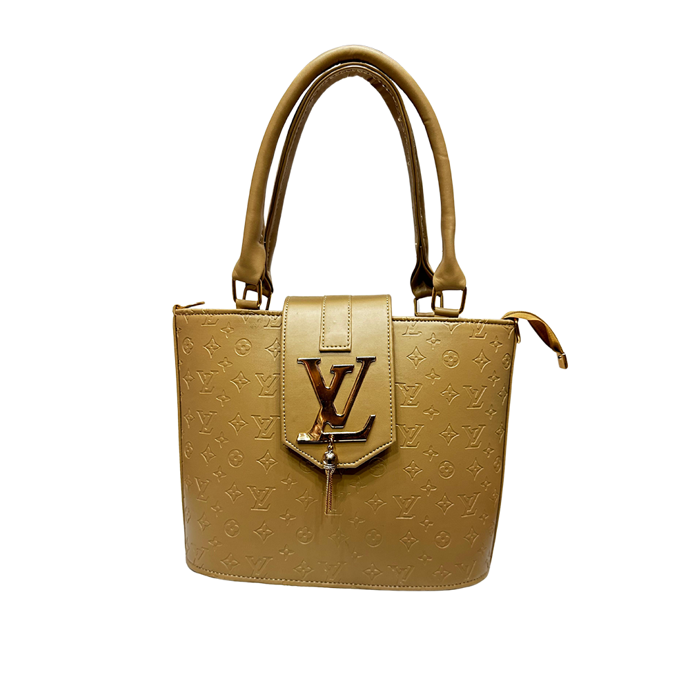 LV Luxe Embossed Handbag