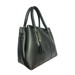 Classic Black Textured Bag