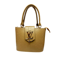 LV Luxe Embossed Handbag