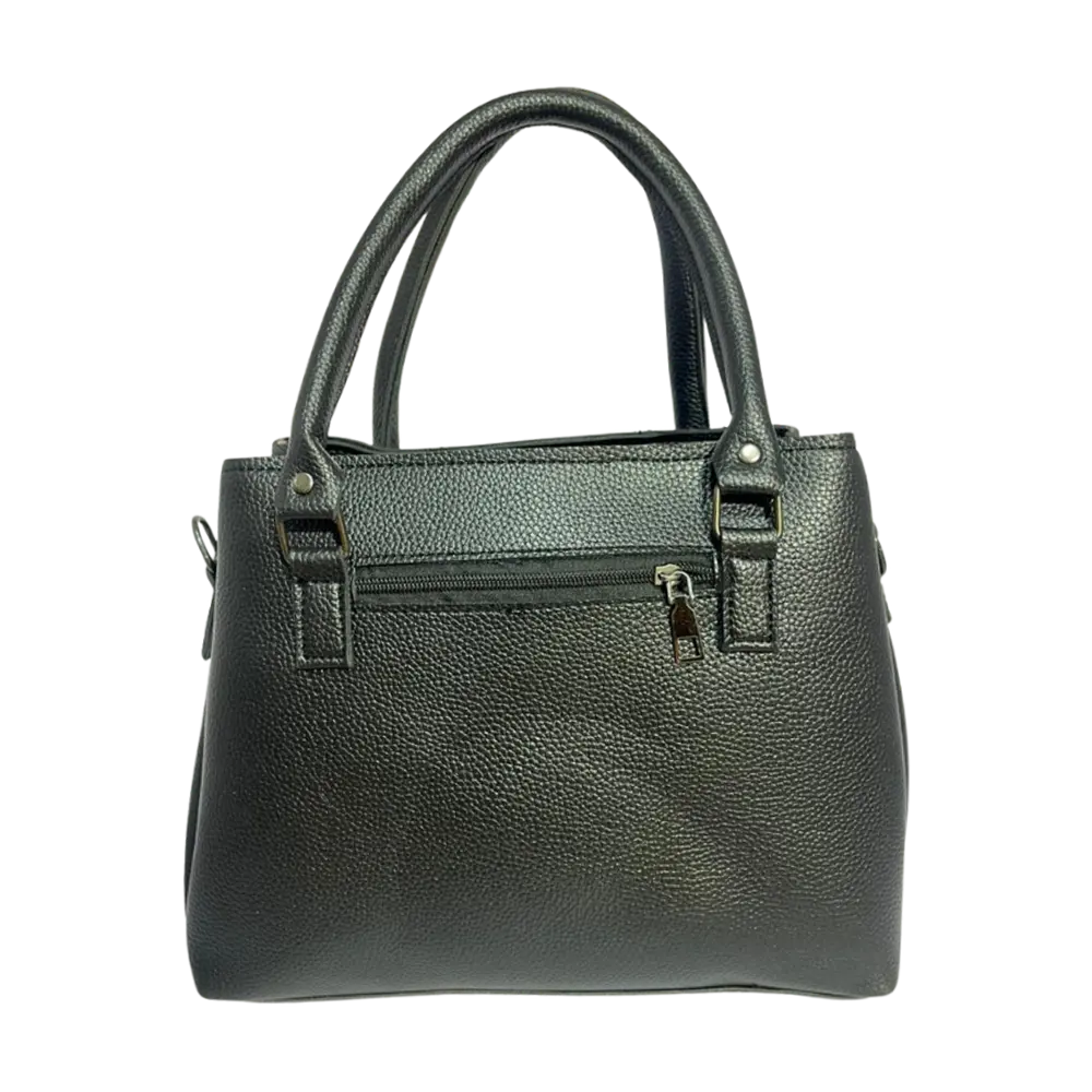 Classic Black Textured Bag