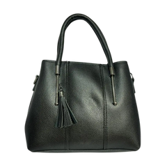 Classic Black Textured Bag