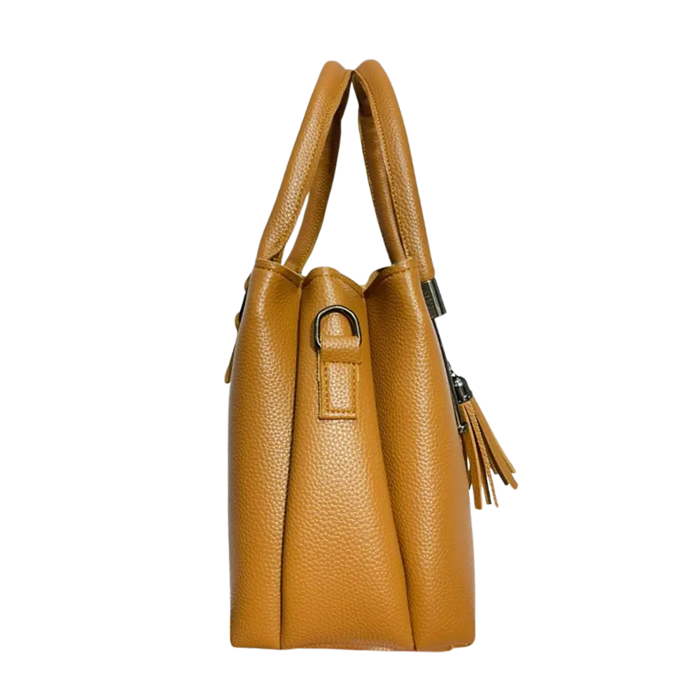 Mustard Yellow Textured Bag