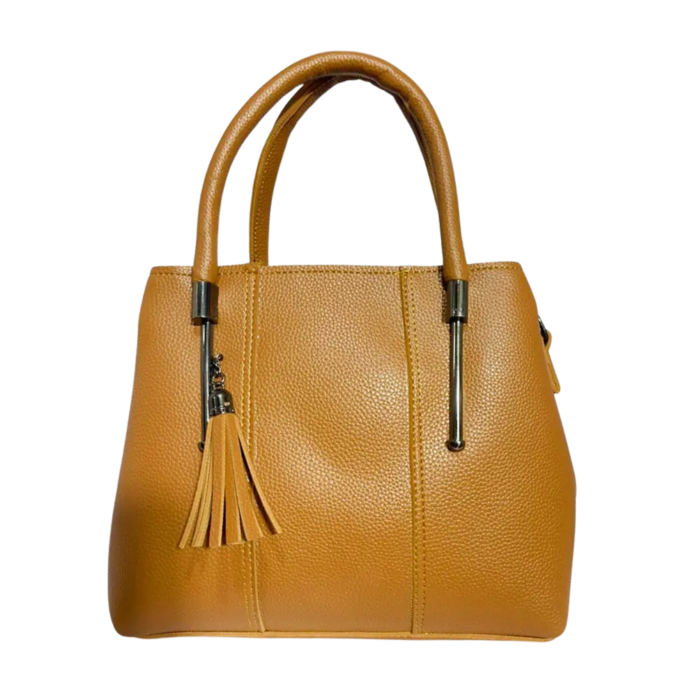 Mustard Yellow Textured Bag