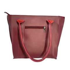 Elegant Maroon Bag with Tassel Charm