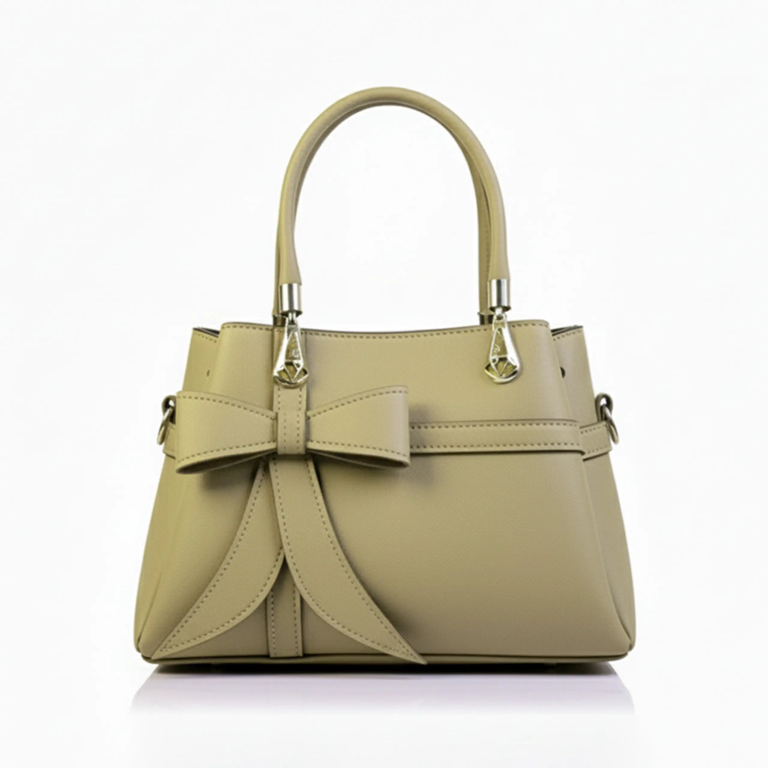 Bow-Accent Handbag