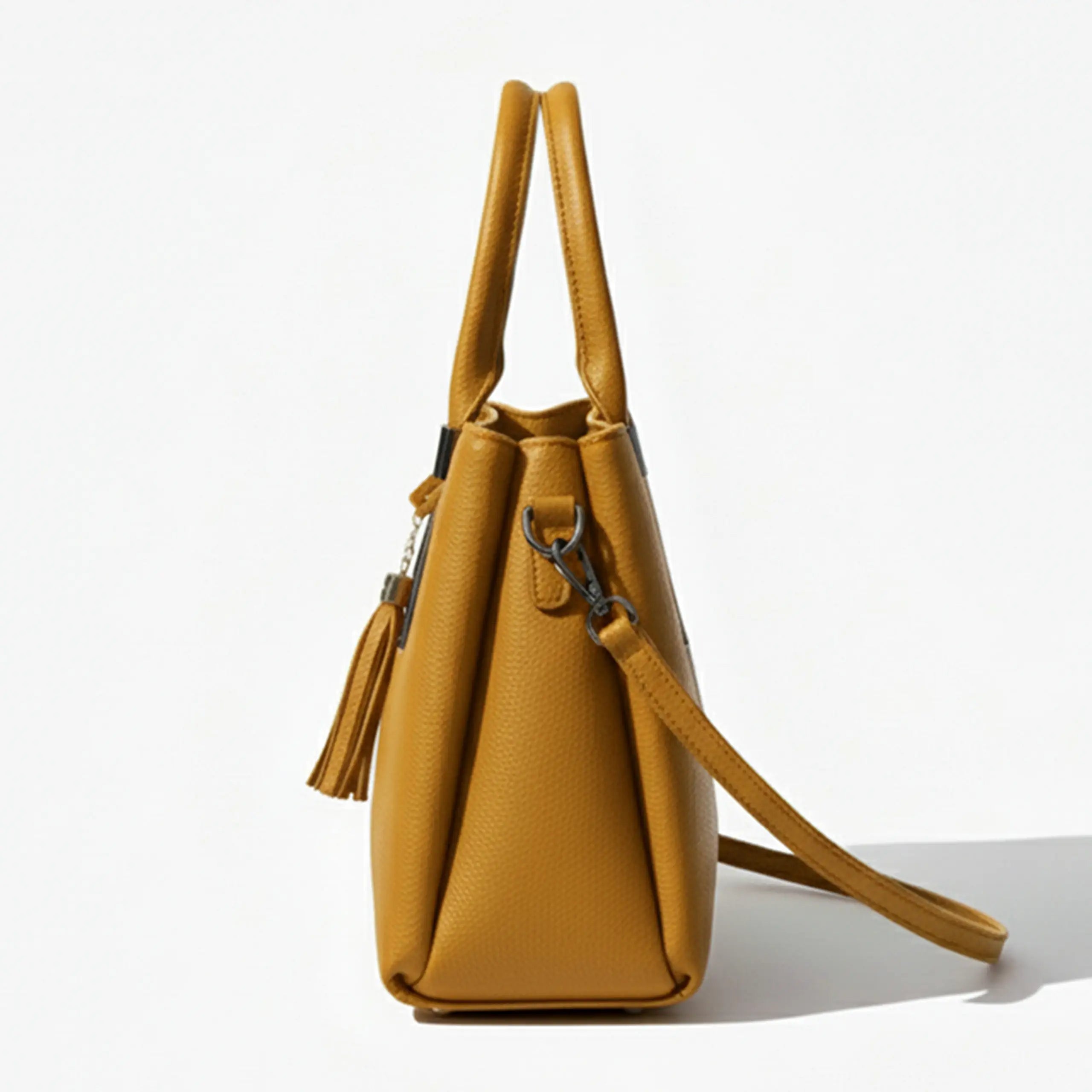 Mustard Yellow Textured Bag