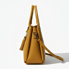 Mustard Yellow Textured Bag