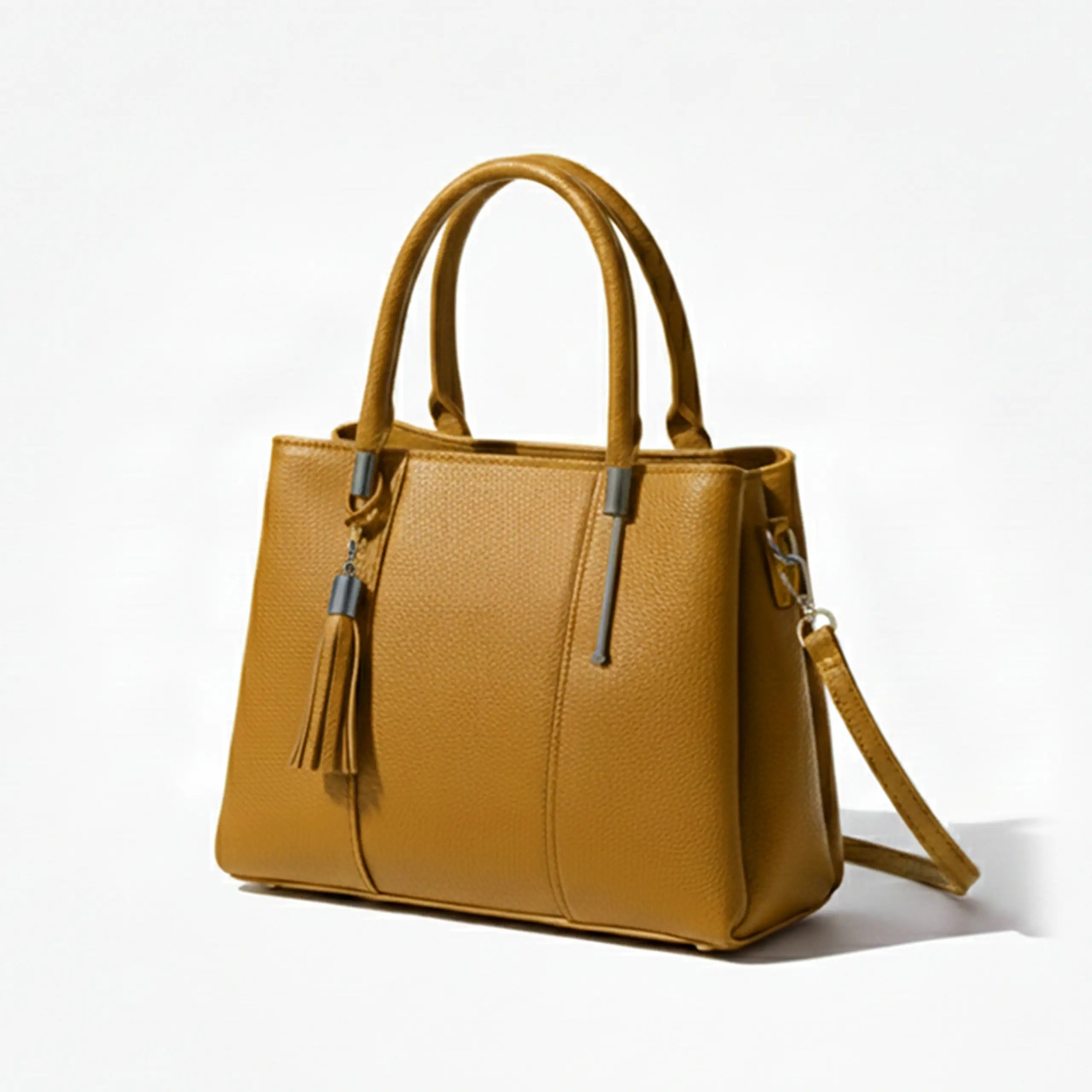 Mustard Yellow Textured Bag
