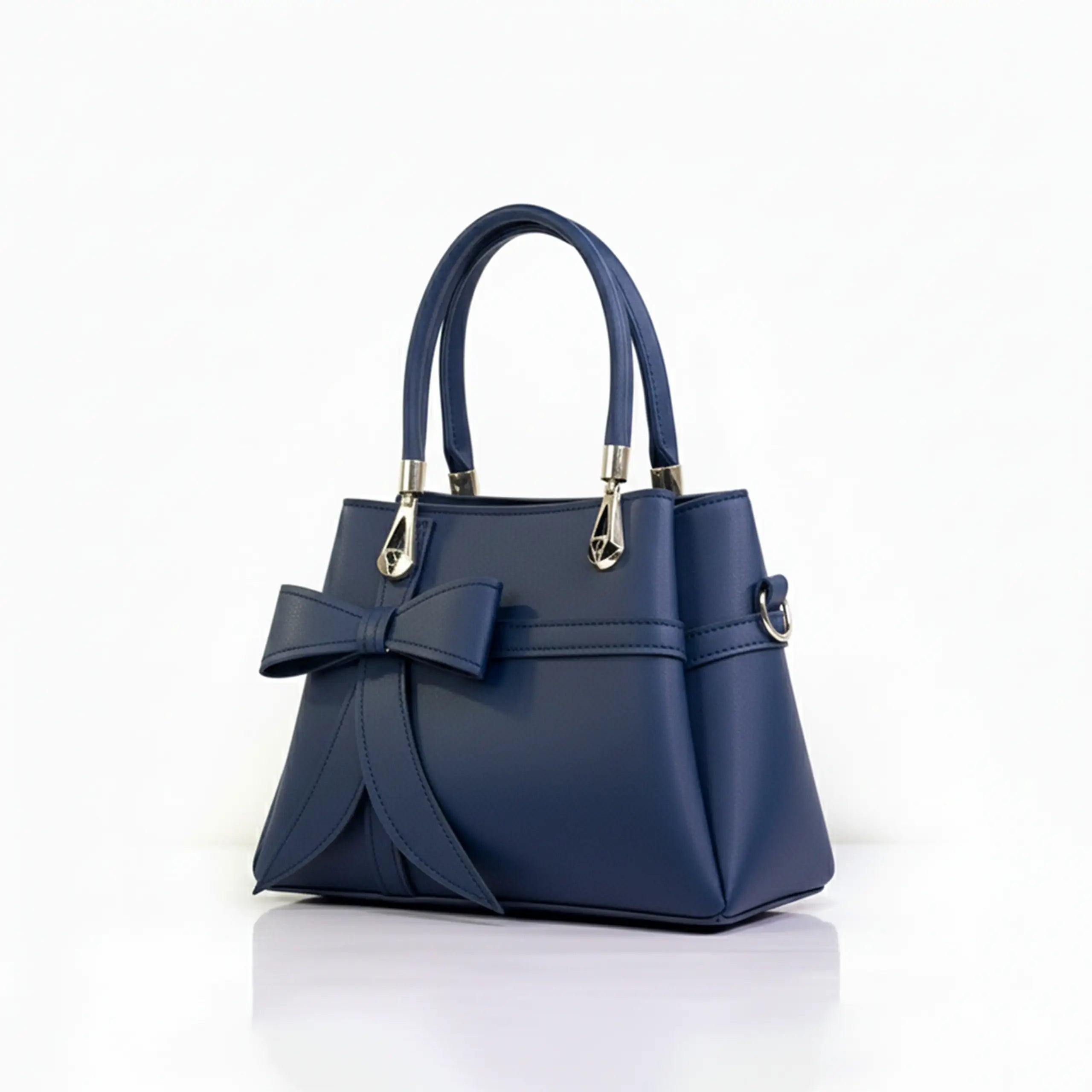 Bow-Accent Handbag